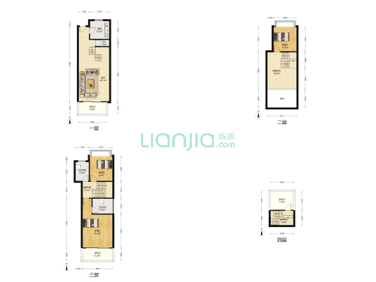 盈峰翠邸 3室1厅3卫 152平方