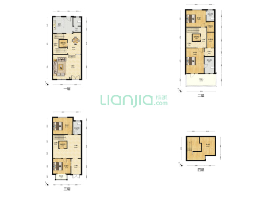 藏龙倚湖逸墅 5室2厅4卫 263平方