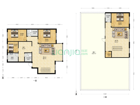 和平路133号 4室3厅3卫 201平方