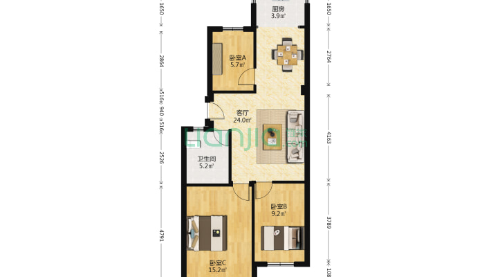 东华花园二手房实景图