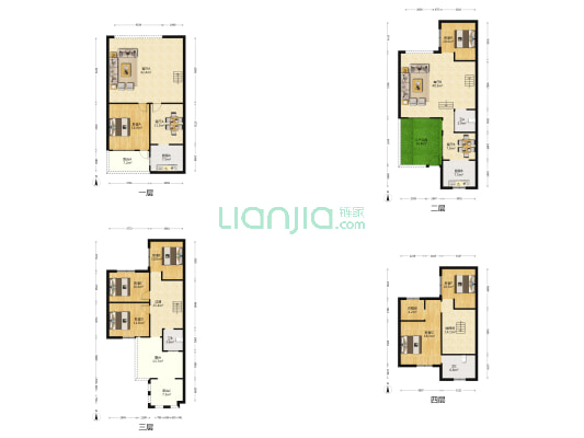 麓山恋迪亚溪谷 7室4厅3卫 326平方
