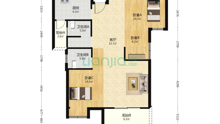 星城印象二手房实景图