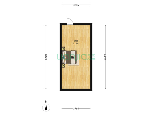 龙城广场 1室0厅0卫 48平方