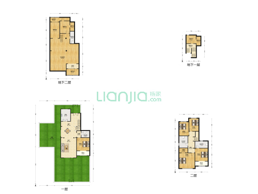 水岸城春华园 6室2厅4卫 338平方