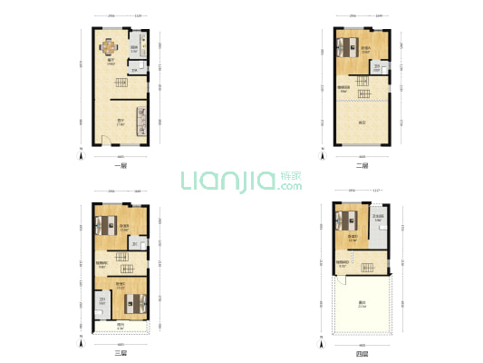 中山市南朗镇泮沙村五村 4室2厅5卫 165平方