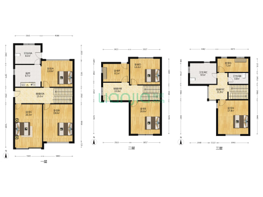 花源湾 8室0厅3卫 307平方