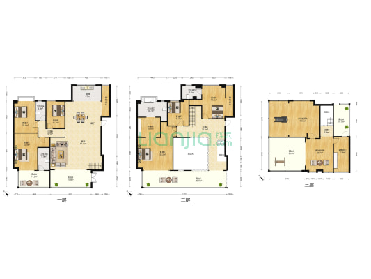 招商境界 8室1厅4卫 323平方