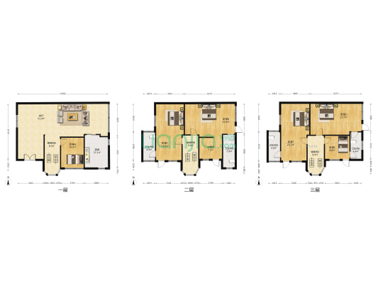 顺德碧桂园正苑别墅中南区 6室1厅4卫 178平方