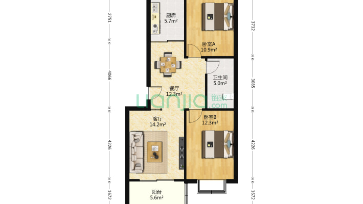 吉润雅庭二手房实景图