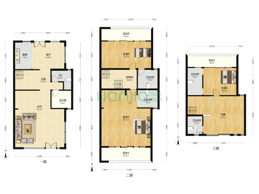 柏条河南路下段34号 4室2厅5卫 376平方