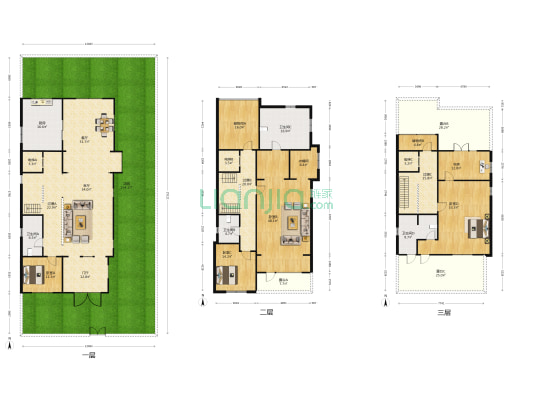 龙湖滟澜海岸和院 5室2厅4卫 364平方