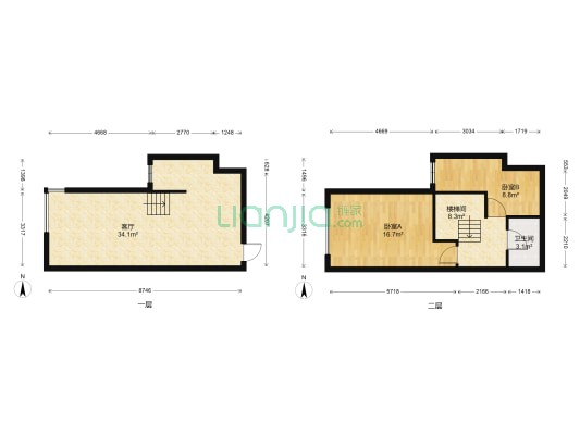 保利凤凰湾C区 2室1厅1卫 69平方