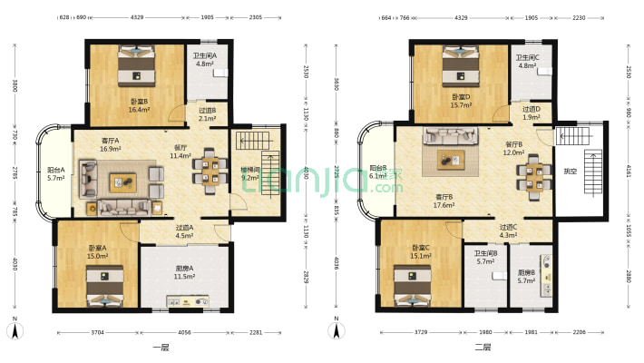 君子兰公寓二手房实景图