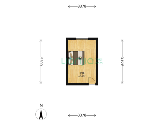棉纺东路29号院 1室0厅0卫 25平方