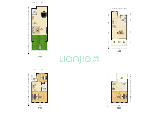 七彩云南古滇名城云上鹿鸣谷 3室2厅3卫 158平方
