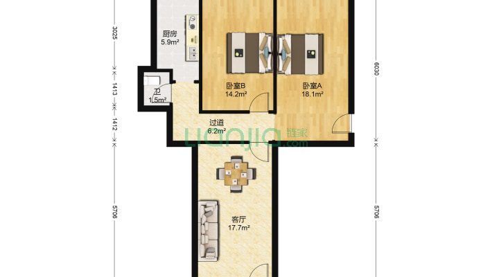 文卫路小区二手房实景图