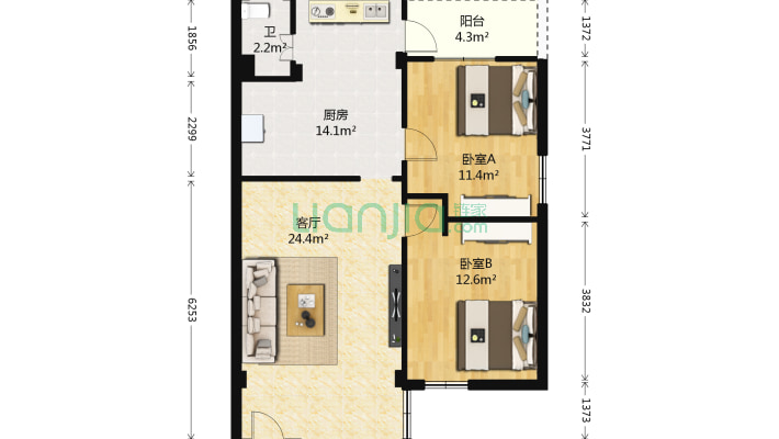 百卉街31号二手房实景图