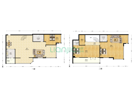 金源花园 3室1厅3卫 300平方