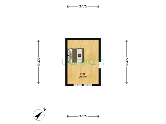兴中里 1室0厅0卫 20平方