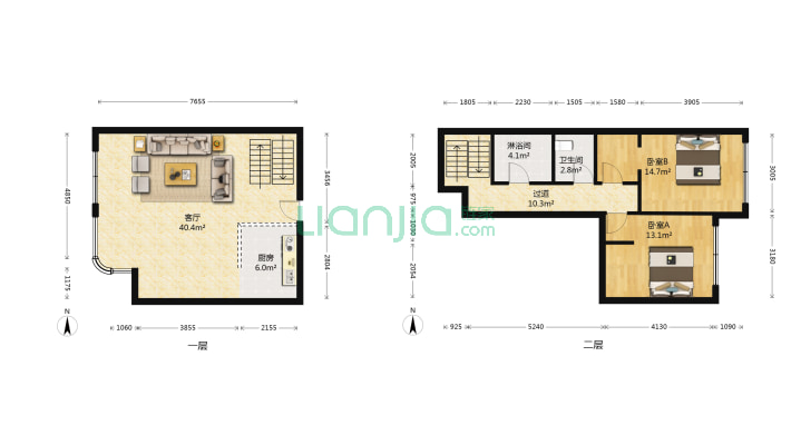 西湖花苑二手房实景图