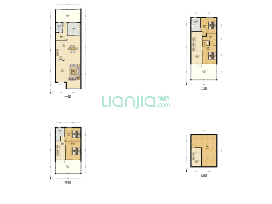 银海豪庭 4室2厅3卫 178平方