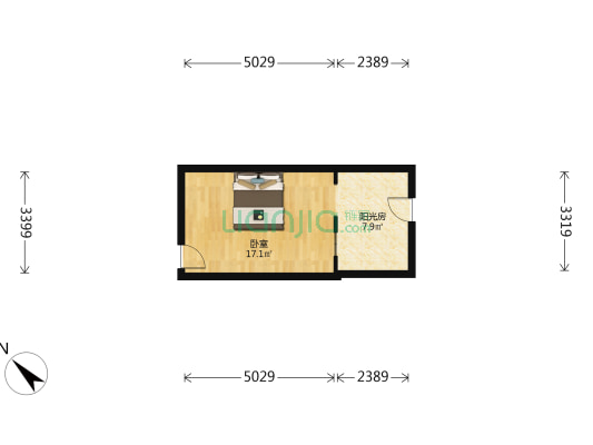 如意里 1室0厅0卫 24平方