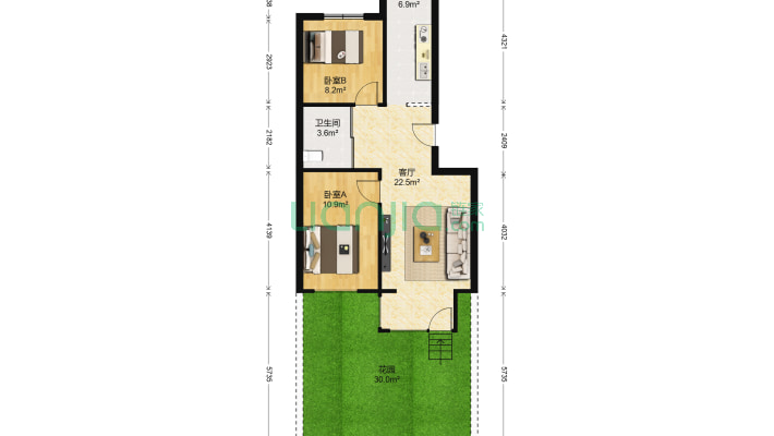 美伦湾二手房实景图