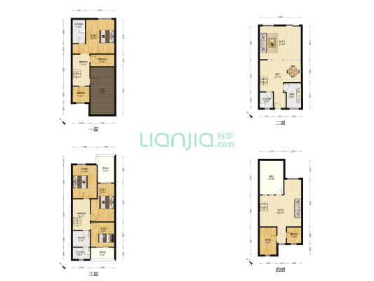 汇景溪树湾 5室3厅4卫 250平方