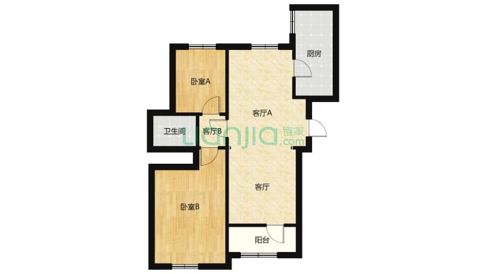 君庭公寓二手房实景图