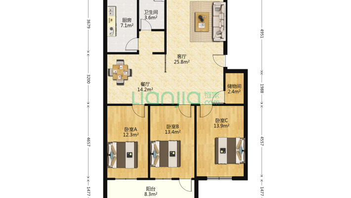 上高佳园二手房实景图