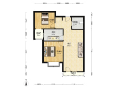有楼位好 采光充足  车位 地下室 毛坯随意装修-涿州香邑溪谷户型图