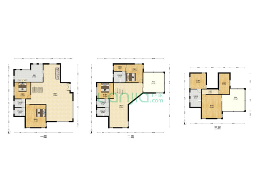观湖居 6室2厅6卫 347平方