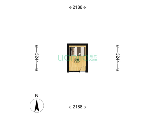 佟麟阁路 1室0厅0卫 8平方