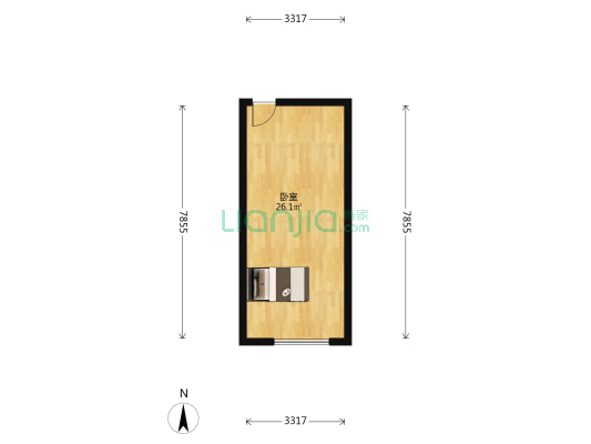 国家863中部软件园 1室0厅0卫 167平方
