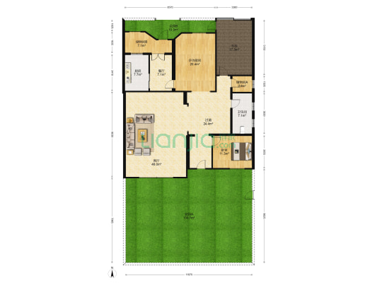 轸和家园 2室2厅1卫 298平方