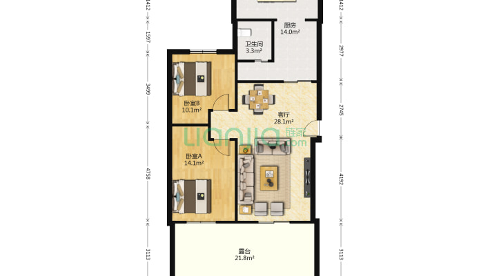 万年场横街11号二手房实景图