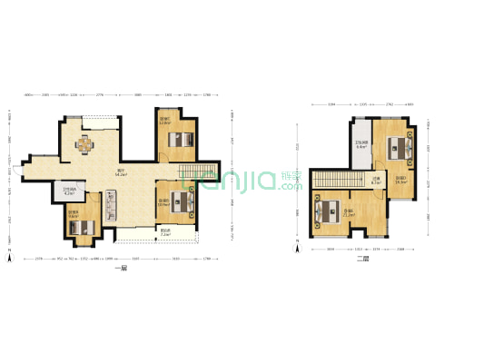 万花坊 5室1厅2卫 153平方