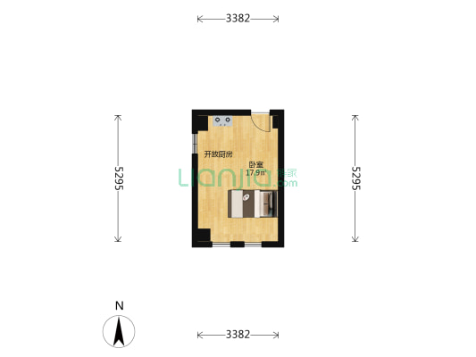 文一名门湖畔西区 1室0厅0卫 31平方