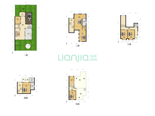 丽景花园 7室1厅5卫 290平方