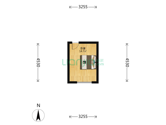 迎宾路 1室0厅0卫 17平方