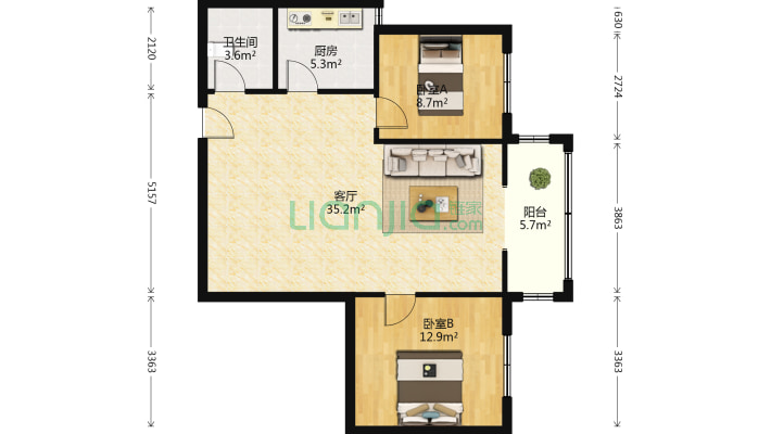 安福苑二手房实景图