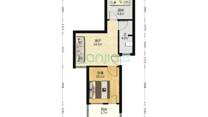 花园街67号二手房实景图