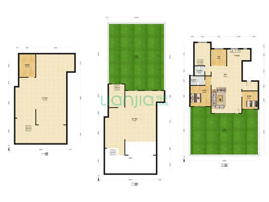 龙湖新星宇青云阙 3室1厅2卫 343平方