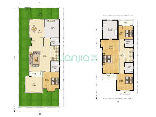 龙湖滟澜海岸 4室2厅5卫 230平方