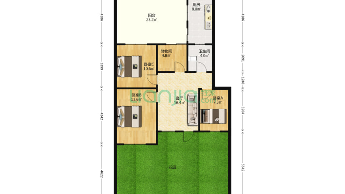 邢集住宅二手房实景图
