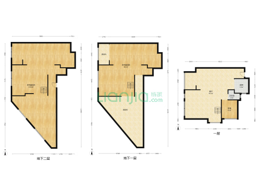 万科观山甲第 3室1厅1卫 96平方