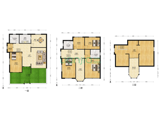 李家桥 5室2厅3卫 222平方