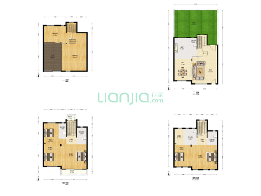 雅戈尔香湖湾 5室2厅5卫 254平方