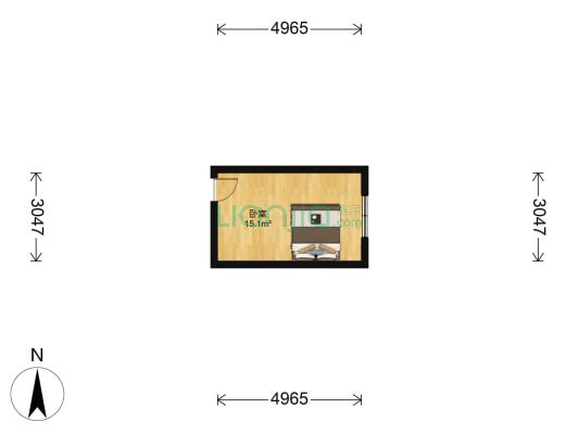 睦和里 1室0厅0卫 18平方