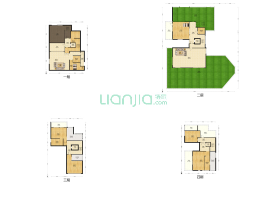 山海荟 6室2厅3卫 726平方